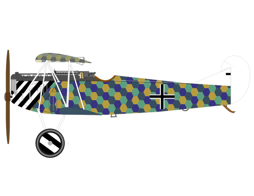 Fokker D Vii Aeroplane Clipart