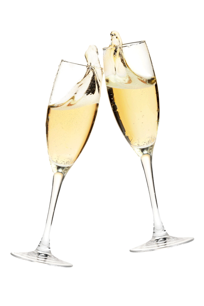 Photography Sparkling Glass Wine Champagne Stock Clipart