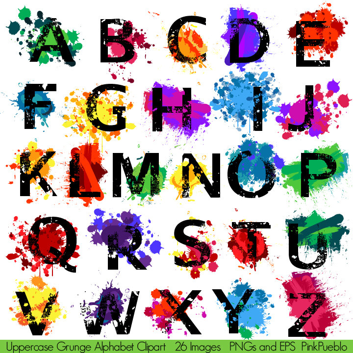 Alphabet Stencils Fonts Png Image Clipart