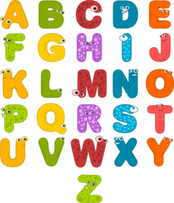 Alphabet Letters At Vector Free Download Png Clipart