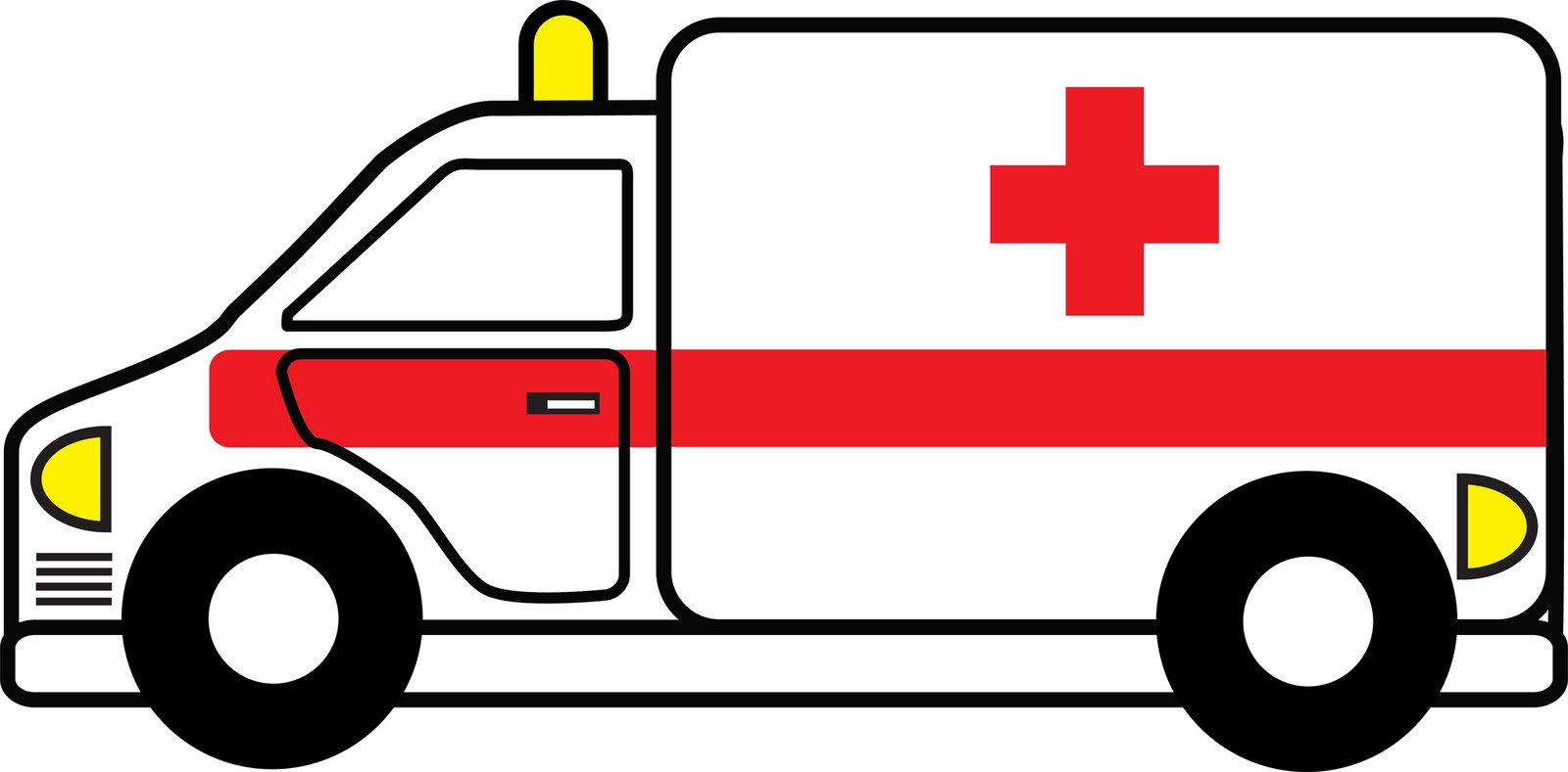 Cartoon Ambulance Kid Transparent Image Clipart