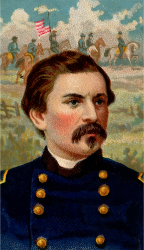American General Mcclellan Clipart