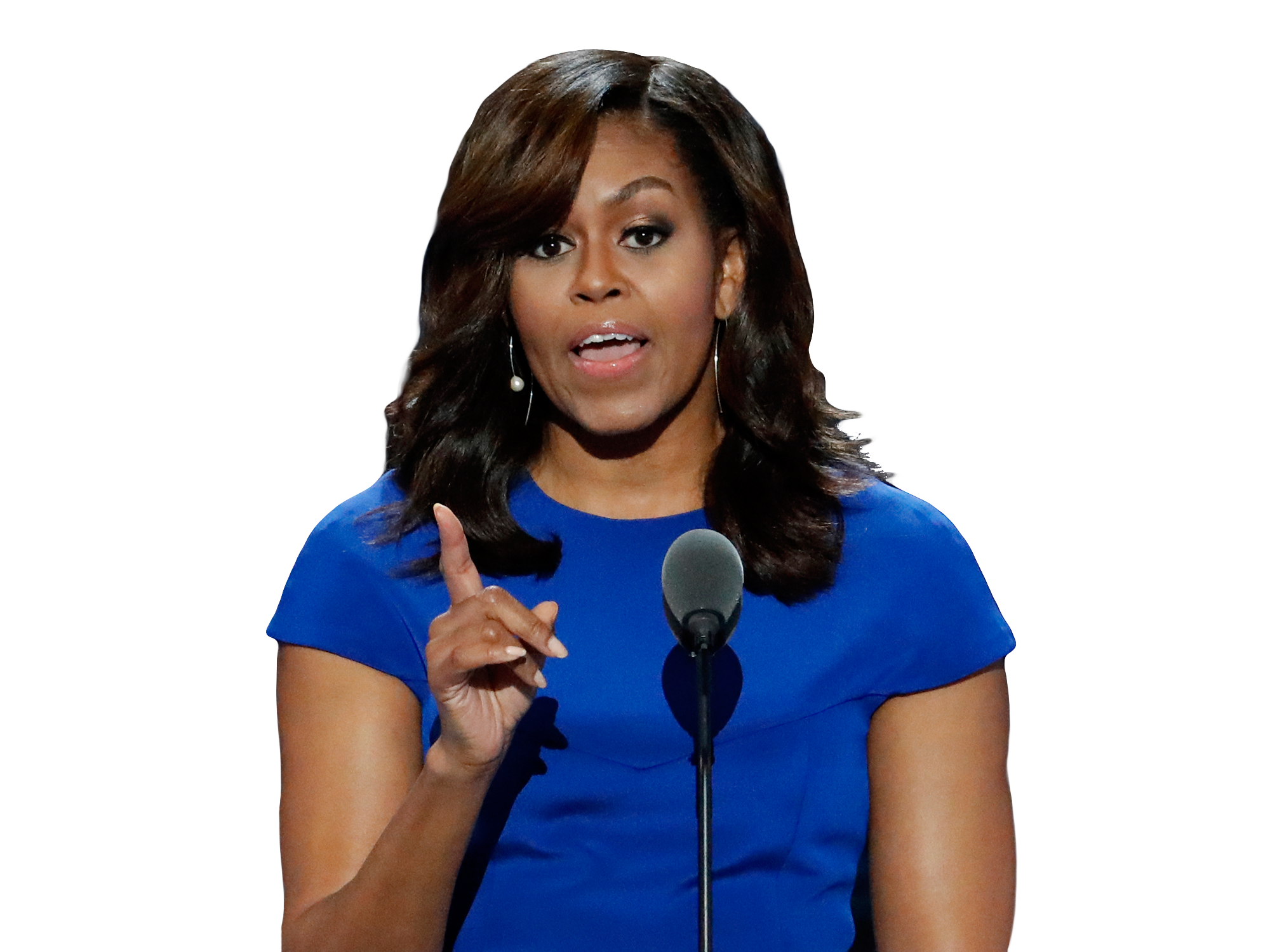 Michelle Democratic Clinton House National Of First Clipart