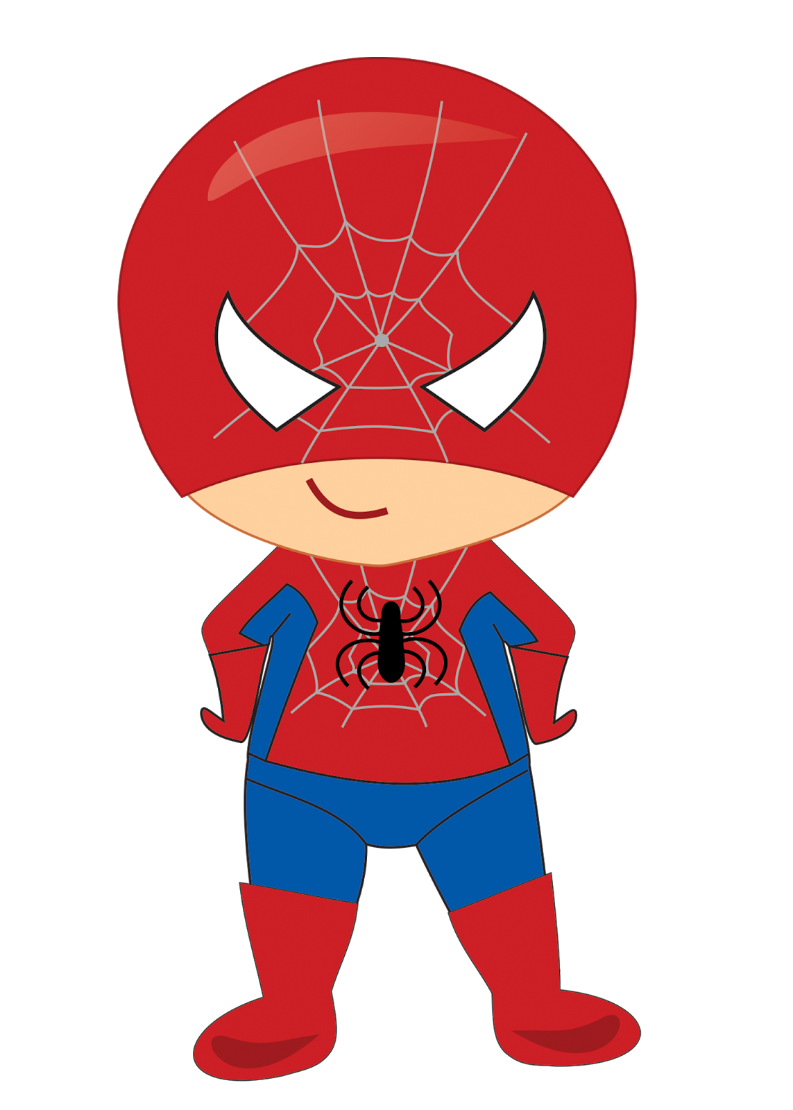 America Hero Spider-Man Thor Squad Superhero Captain Clipart