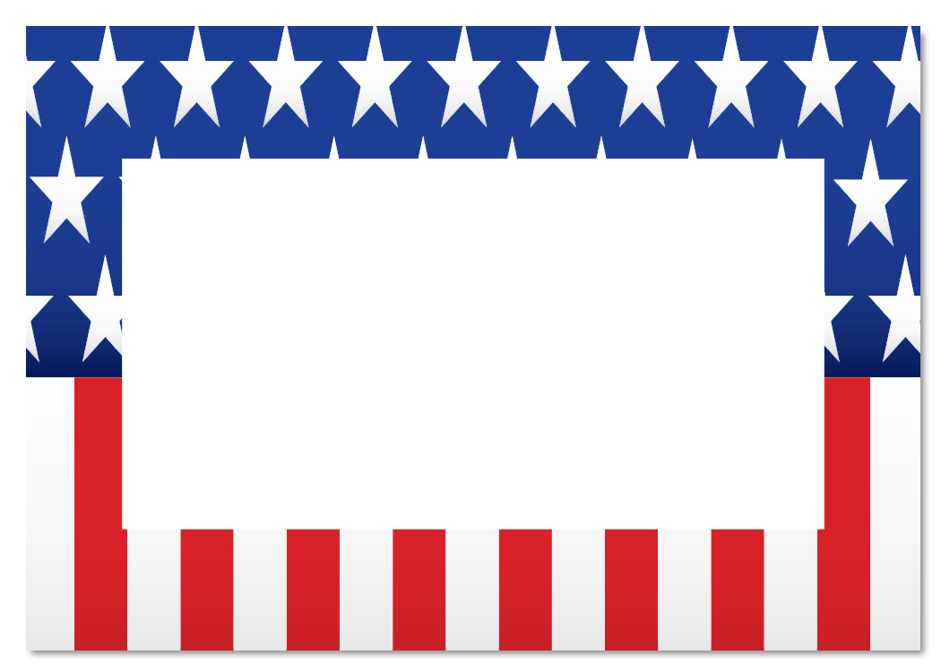 Free American Flag Border American Flag Border Clipart