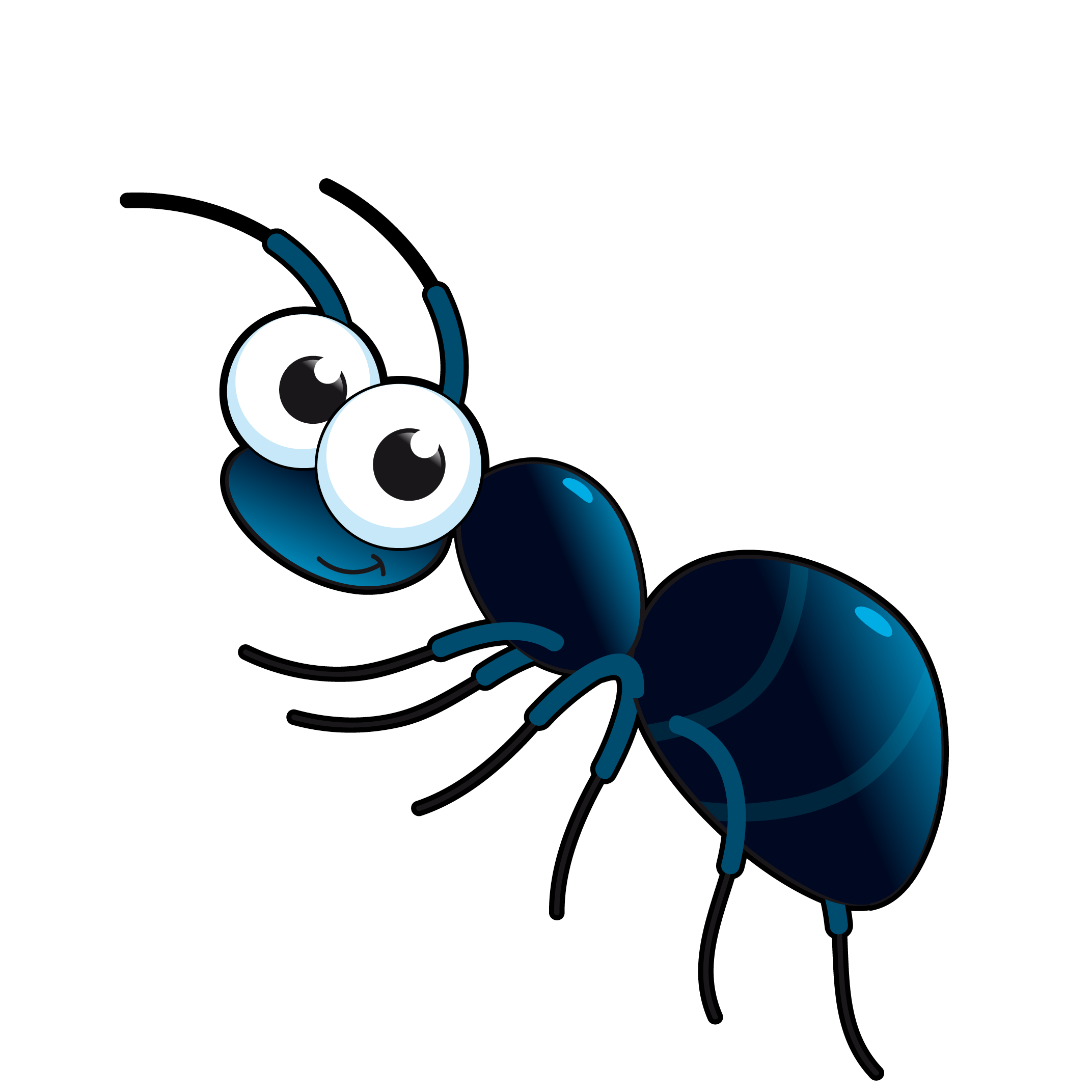 Download Ant Cute Vector Cartoon PNG Download Free Clipart PNG Free | FreePngClipart