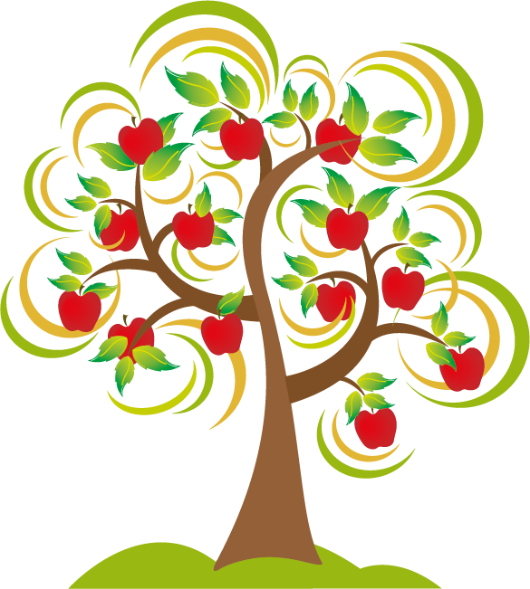 Tree Apple Drawing Free Clipart HQ Clipart
