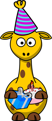 Of Party Giraffe Clipart