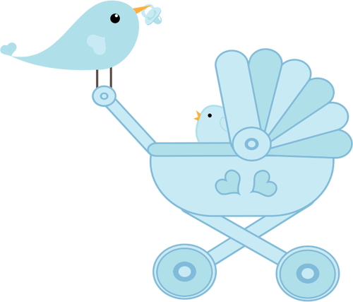 Bird Taking Care Of Its Baby Clip Art Clipart
