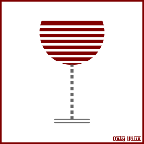 Arty Wine Glass Clipart