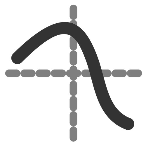 Line Chart Symbol Icon Clipart