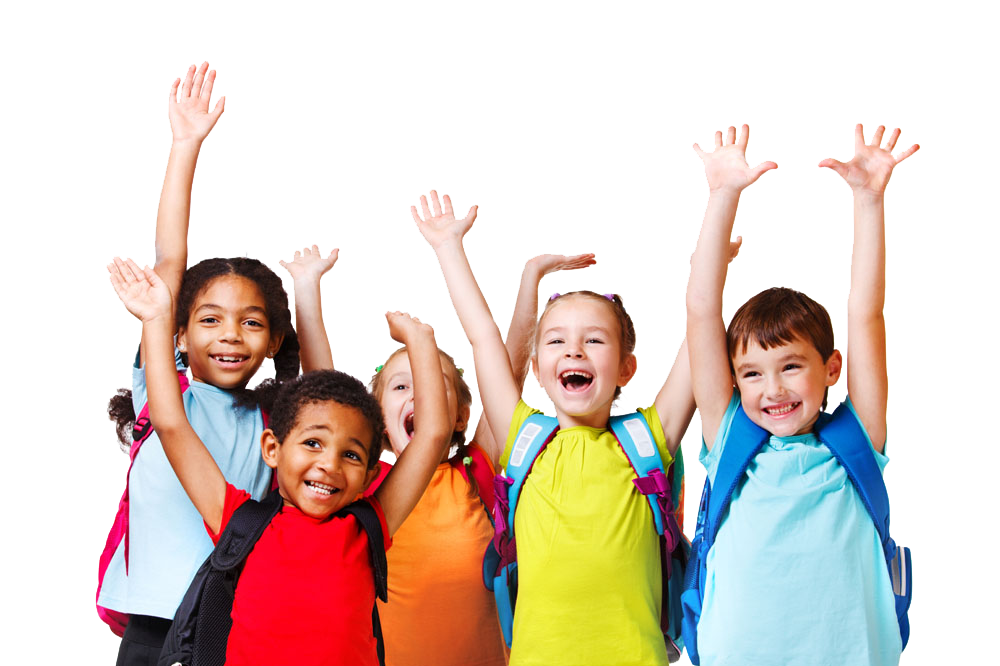Boy United Raise Kindergarten Hands States Their Clipart