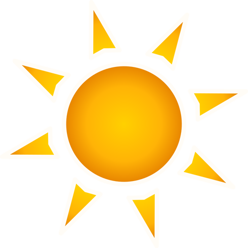Sun Symbol Clip Art Clipart