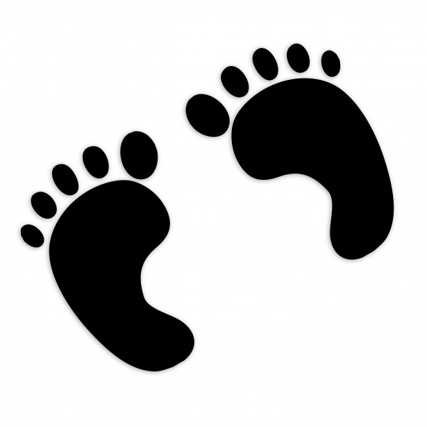 Baby Feet Baby Footprints 2 Wikiclipart Clipart