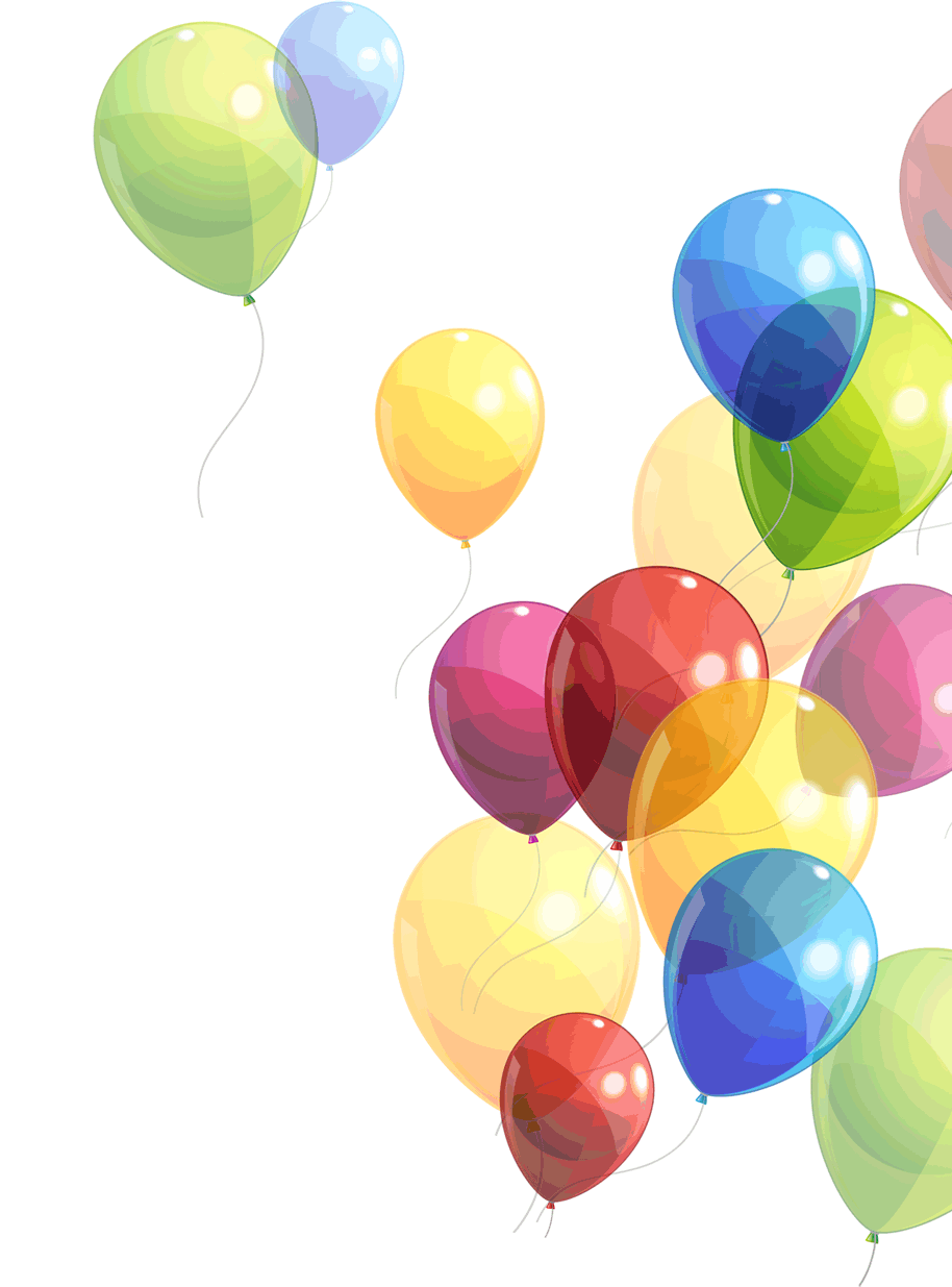 Balloon Birthday PNG File HD Clipart