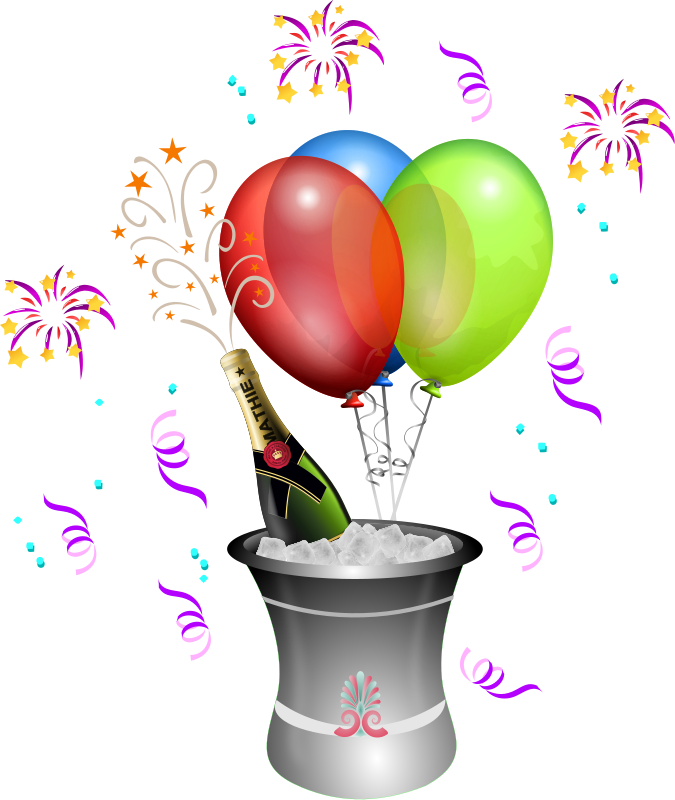 Party Balloon Birthday Firecracker Cartoon Download Free Image Clipart