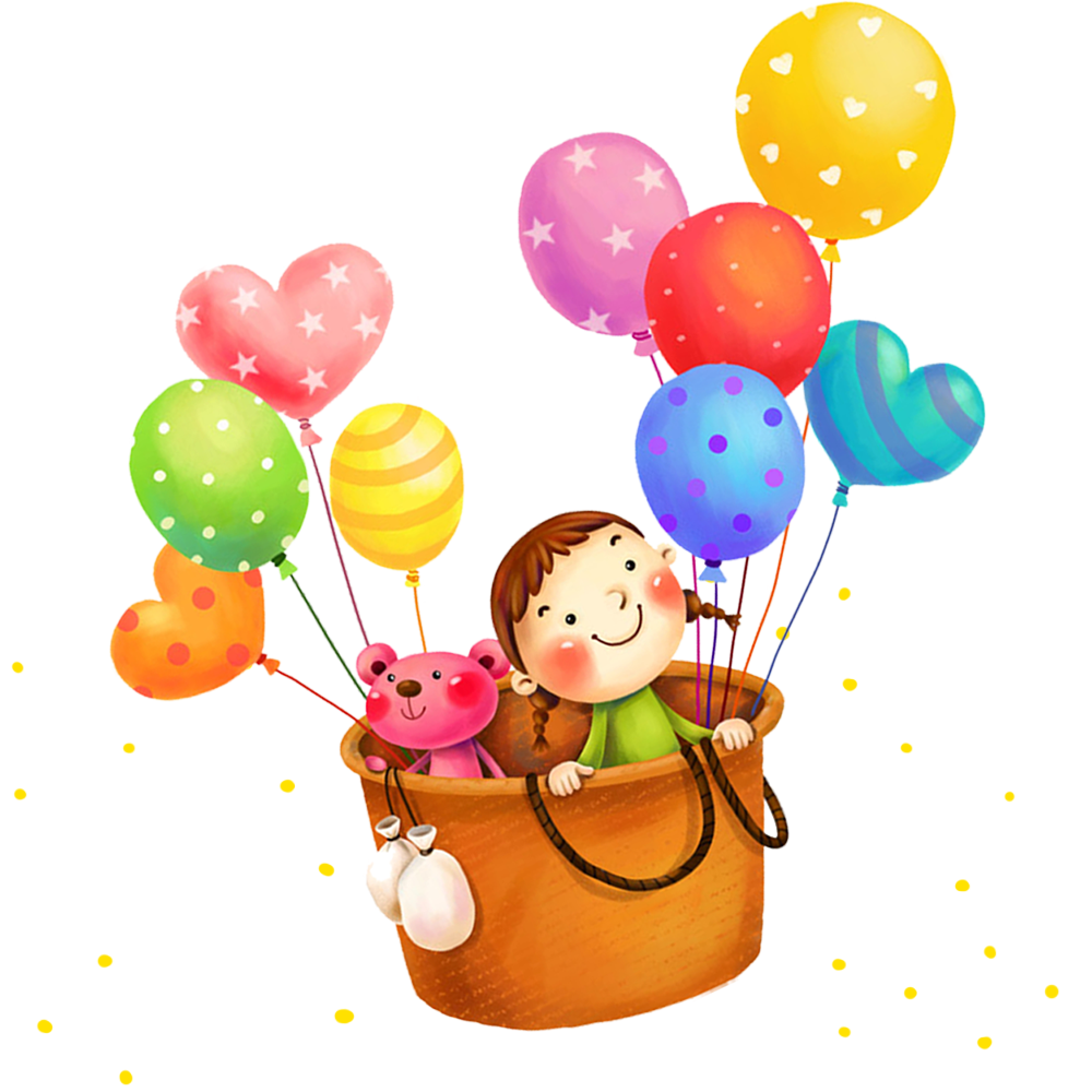 Computer Balloons Cartoon File Free Transparent Image HD Clipart