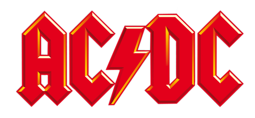 Lane Acdc Back High Black Voltage In Clipart