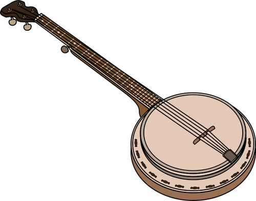 Of Banjo Chordophone Clipart