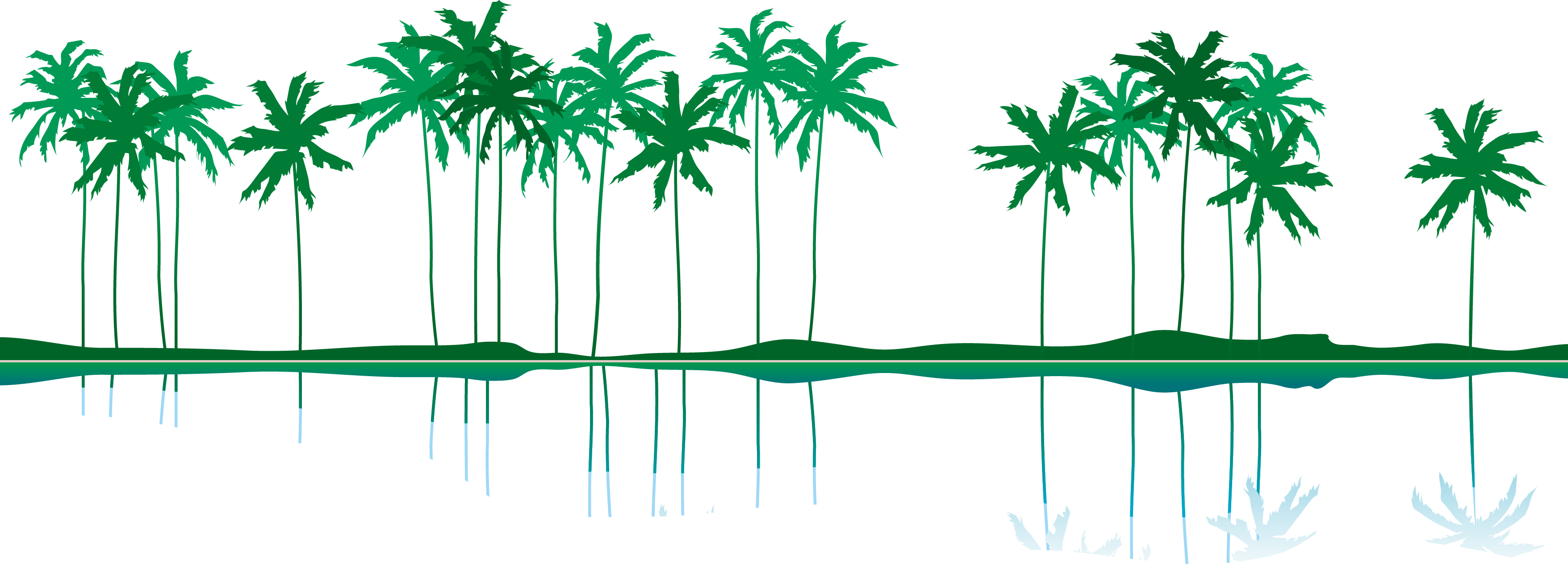 Download Summer Coconut Island Tree Illustration Euclidean ...