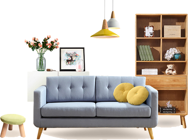 Home Poster Couch Furnishings Furniture Download HD PNG Clipart