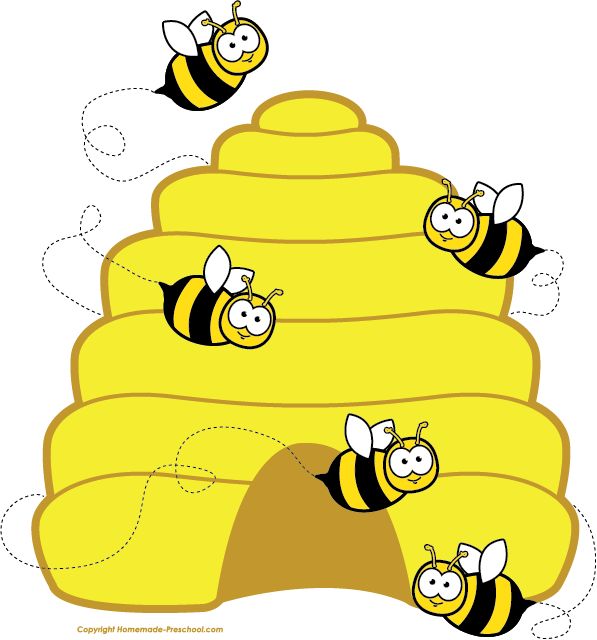 Honey Bee Image Cartoon Honey Bee Flying Clipart
