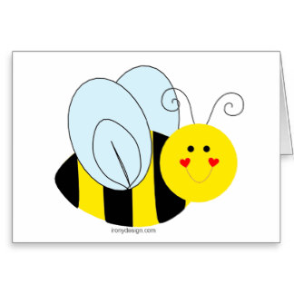 Bumble Bee Bee Cards Zazzle Free Download Png Clipart