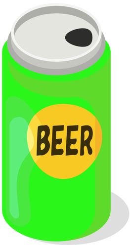 Beer In A Can Clipart