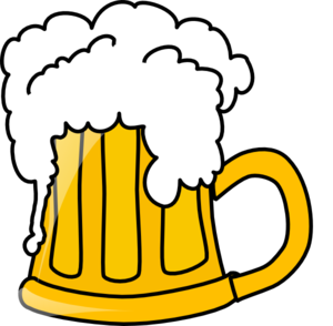 Beer Flowing At Clker Vector Png Image Clipart