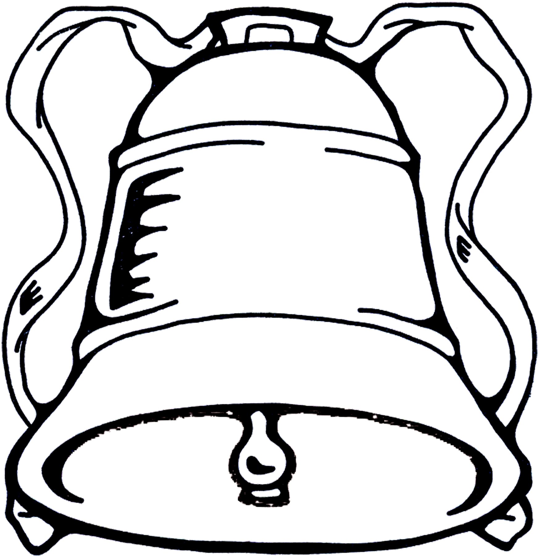 Bell Black And White Photo Png Image Clipart