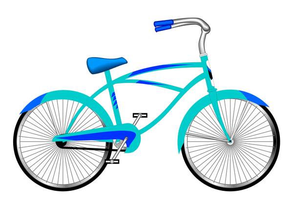 Bicycle Blue Free Download Png Clipart