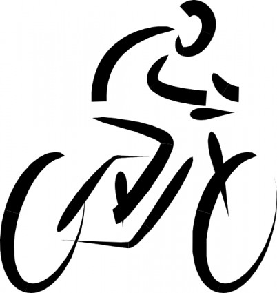 Bike Bicycle Exercise Vector In Open Office Clipart