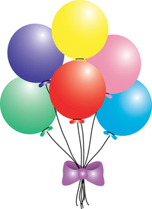 Clip Art Birthday Balloons Png Images Clipart