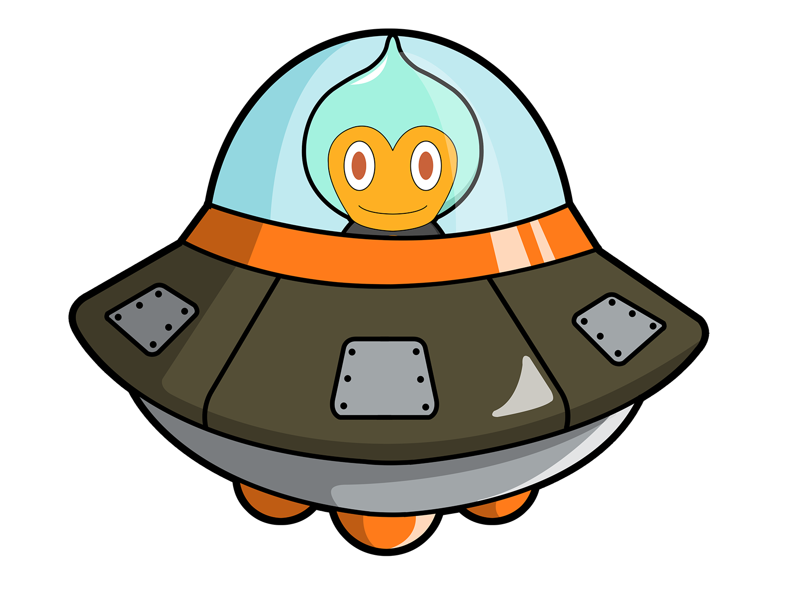 Spaceship Aliens Bitcoin Android Download Free Image Clipart