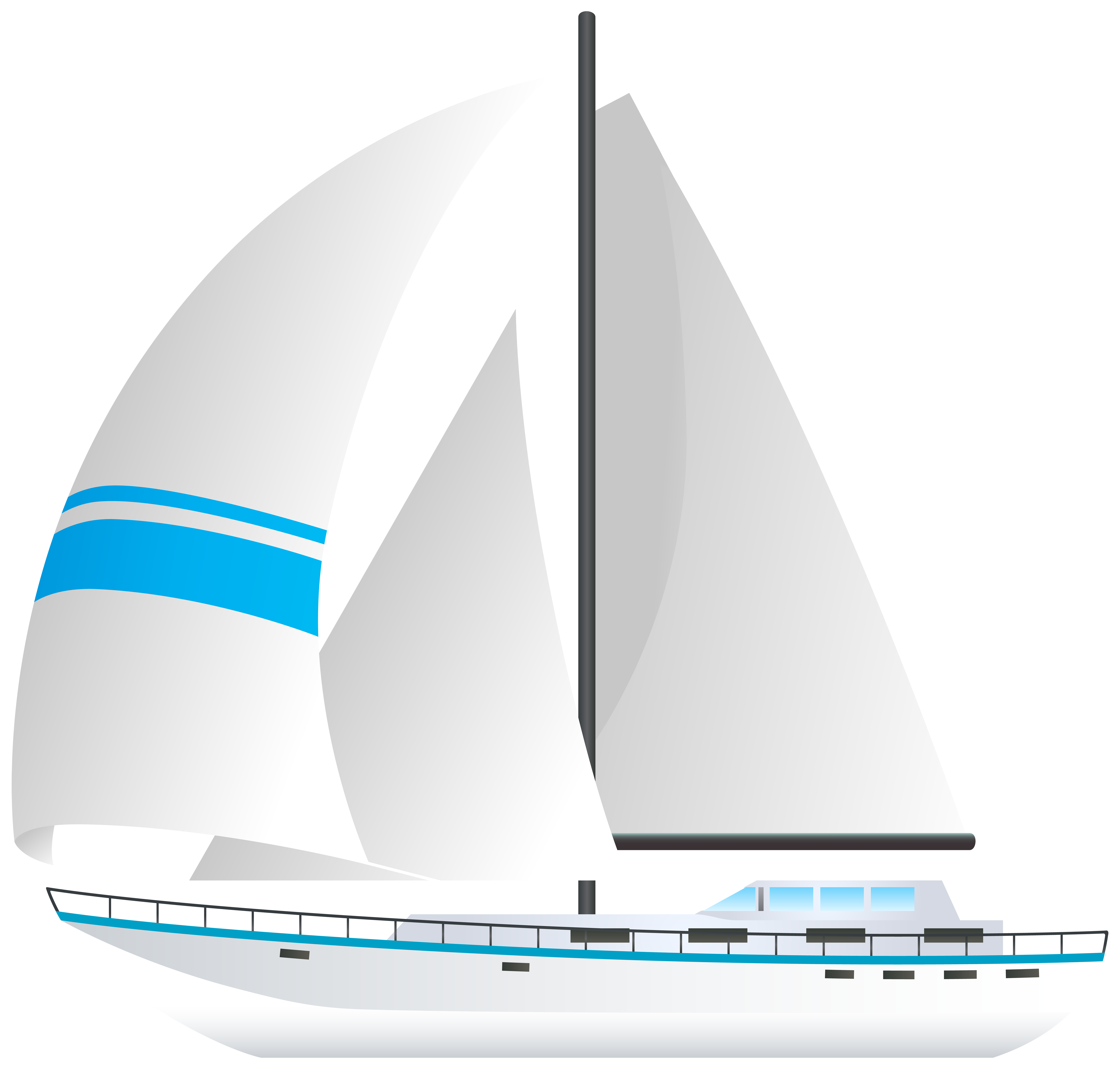 Watercraft Sailing Sailboat Road Ship Transparent Transport Clipart