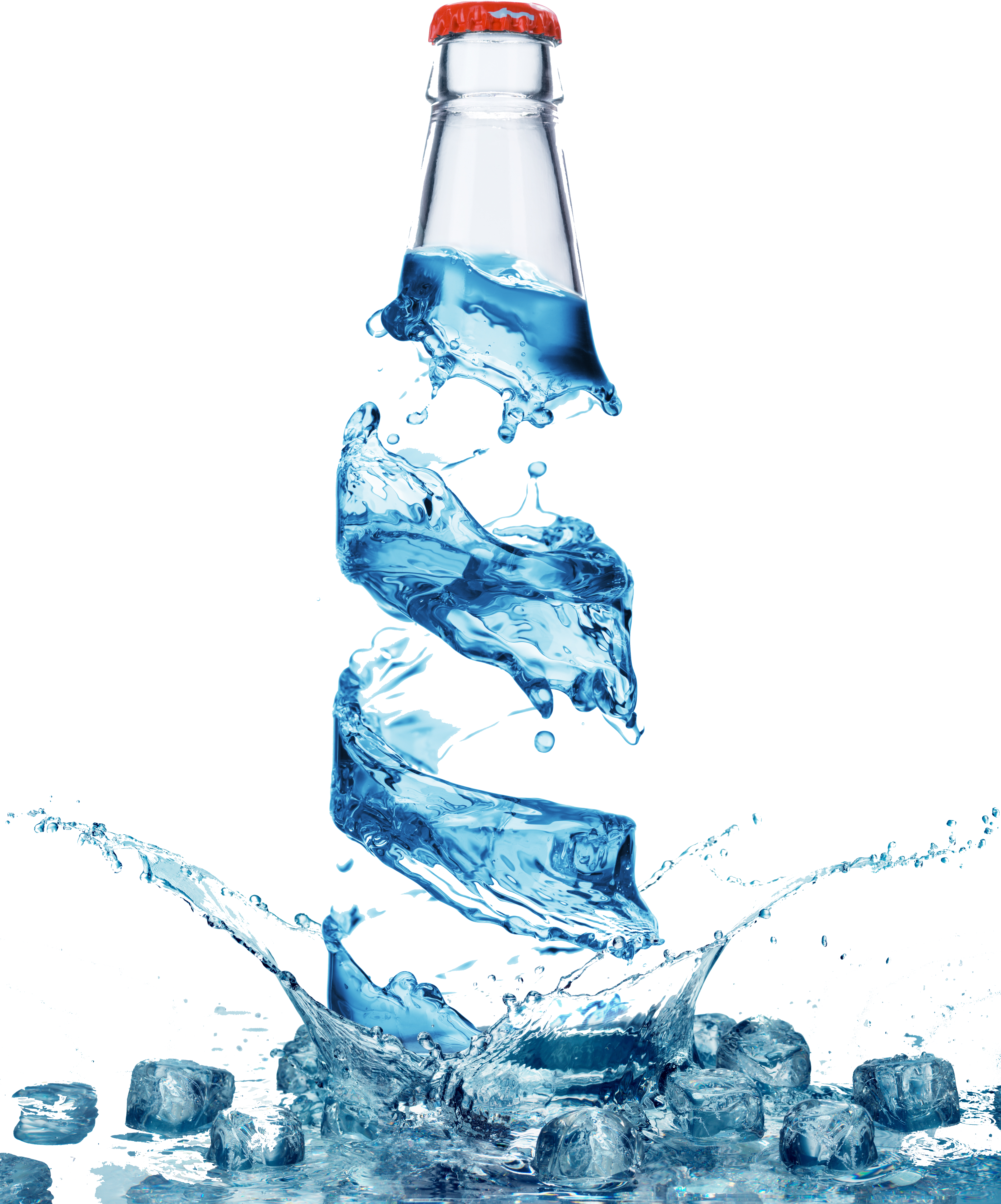 Water Purified Bottled Mineral Bottle Free HQ Image Clipart