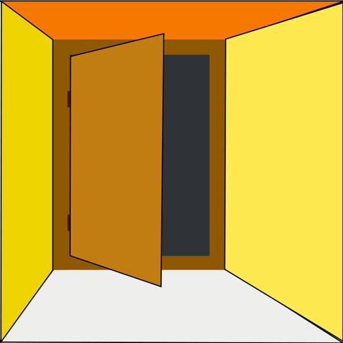 Of Exit Door Clipart