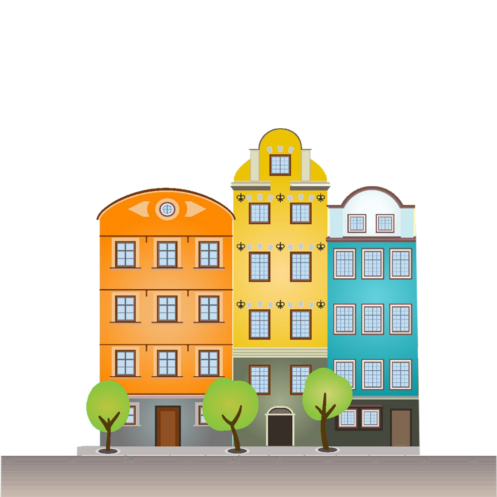 Building City Of Illustration Architecture The Cartoon Clipart