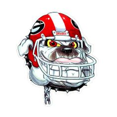 Ga Bulldog Uga Bulldog Cartoon English Bulldog Clipart