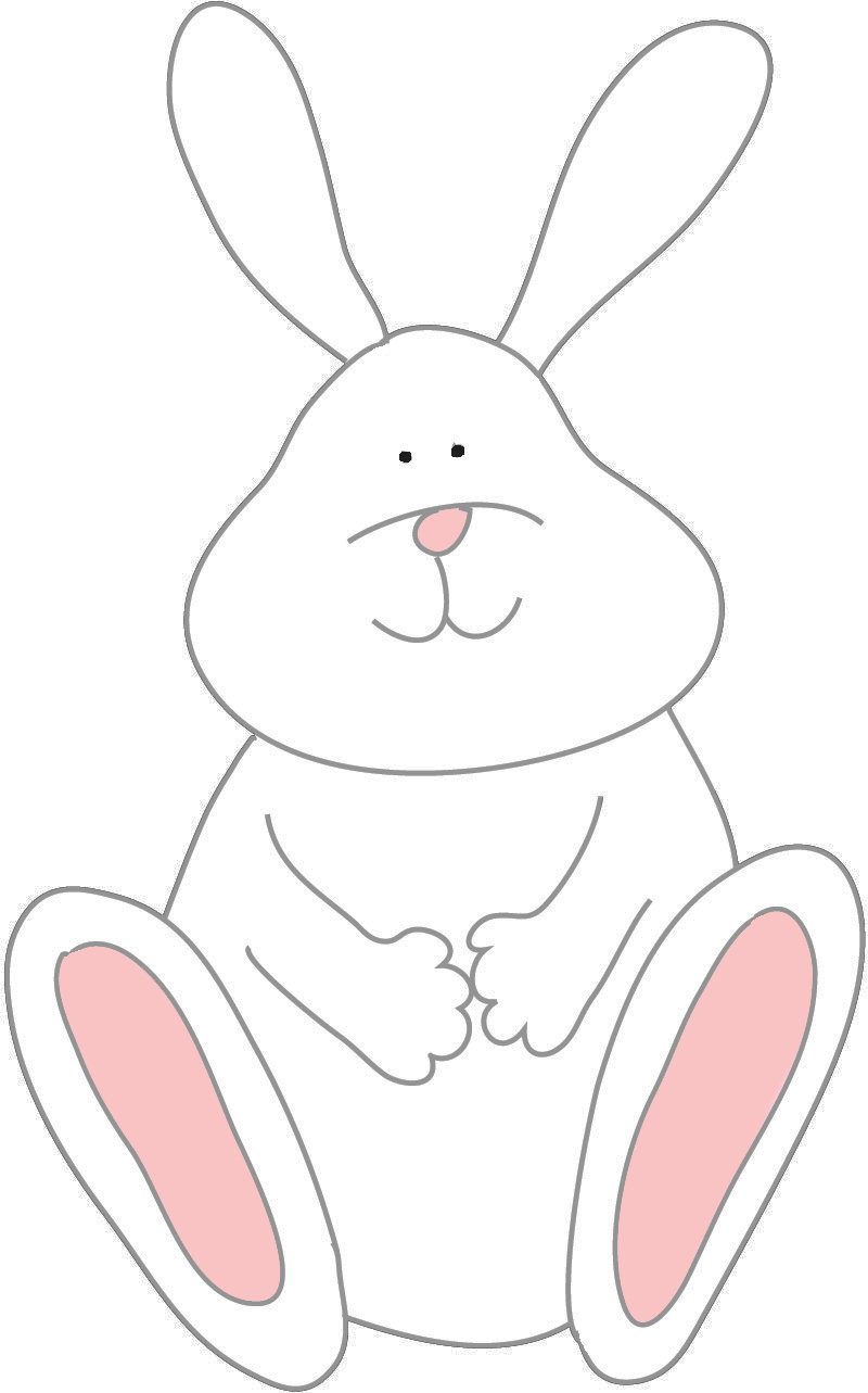 Funny Easter Bunny Transparent Image Clipart