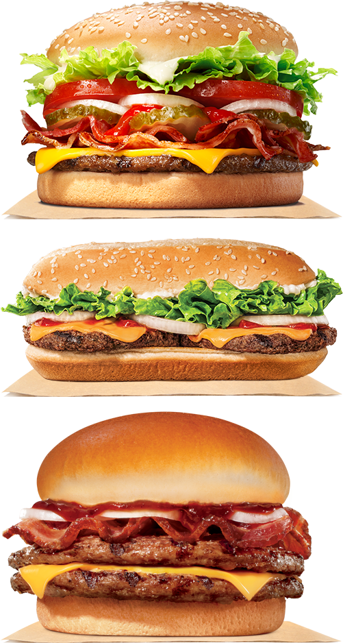 King Whopper United Hamburger Cheeseburger Bacon Specialty Clipart
