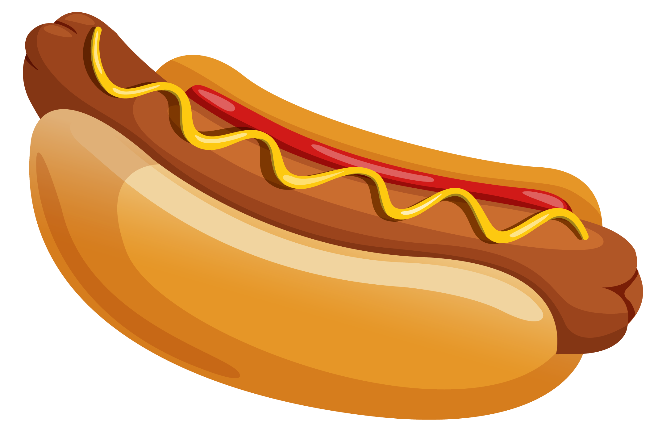 Sausage Hamburger Mustard Dog Hot Chili With Clipart