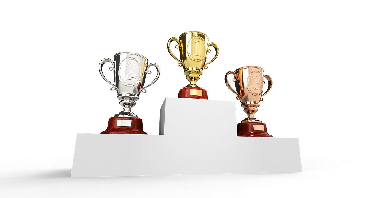 Golden Prize Business Cup Award Competition Organization Clipart