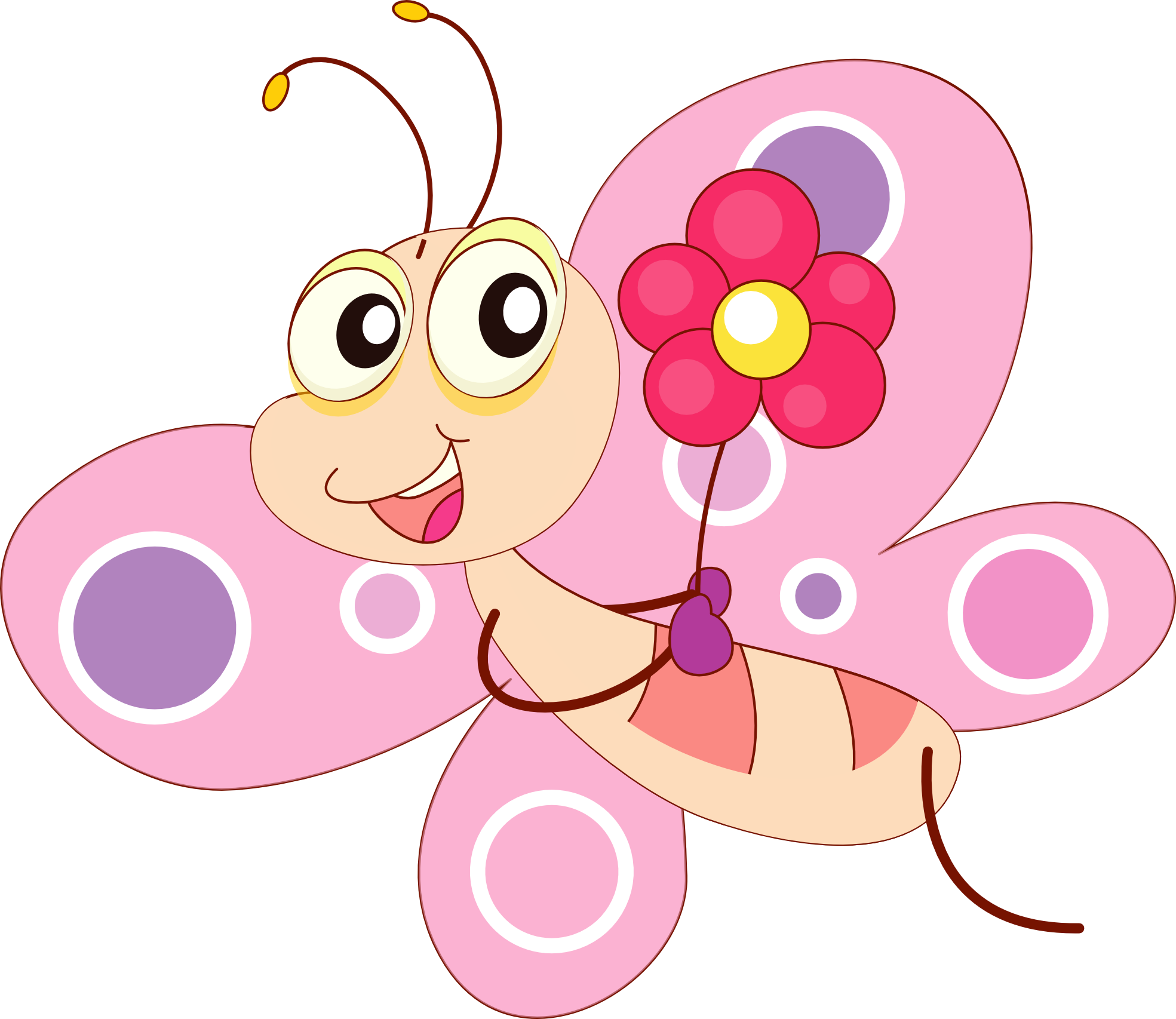 Download Butterflies Cartoon Butterfly Clipart Clipart PNG Free