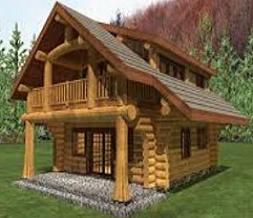 Free Log Cabin Clipart Clipart