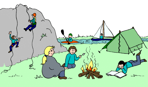 Camping Girls Camp Dromfhm Top Free Download Png Clipart
