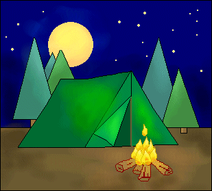 Whiting School Of Engineering Camping Green Tent Clipart