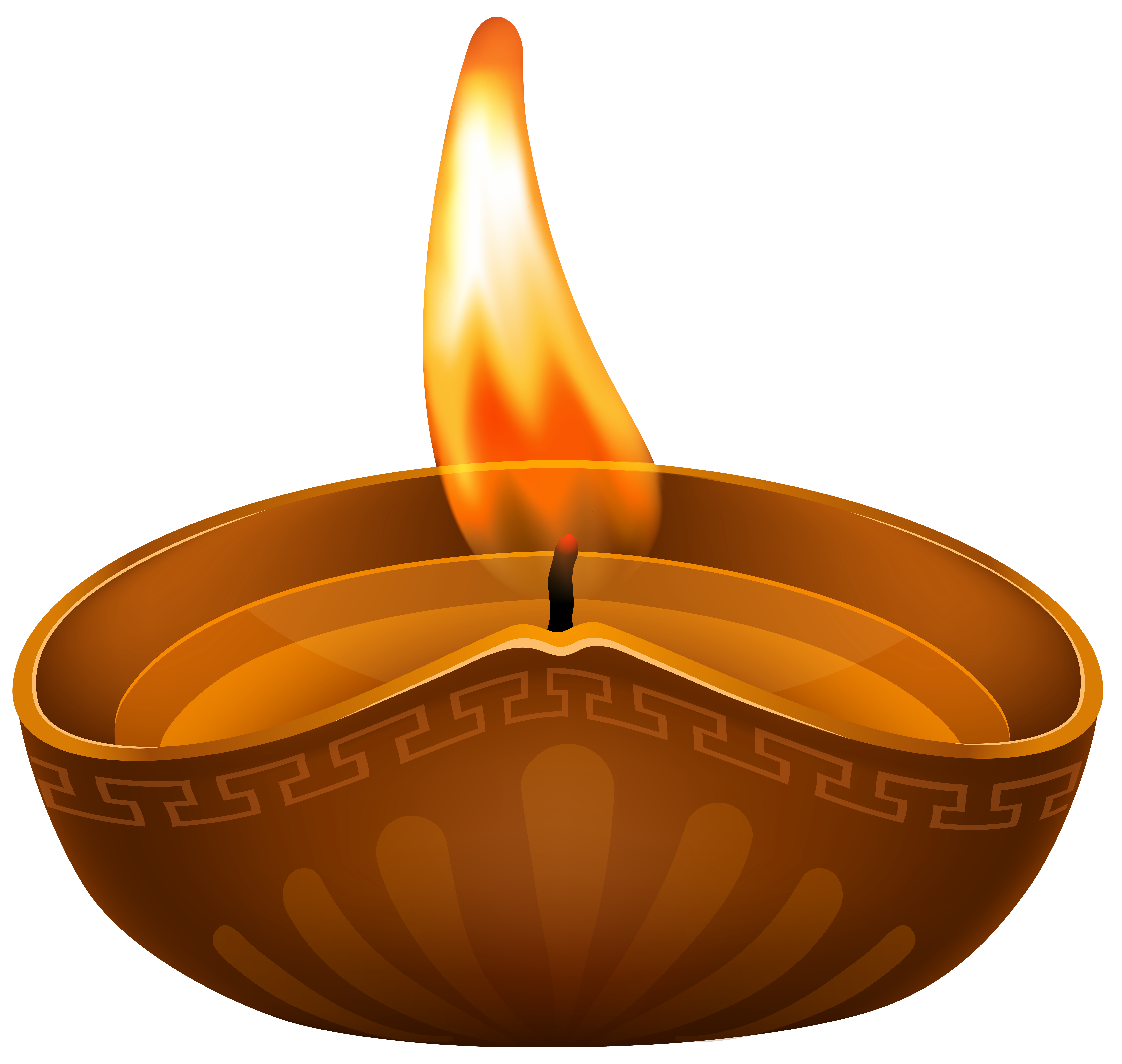 Candle Diwali Transparent Free Download PNG HQ Clipart