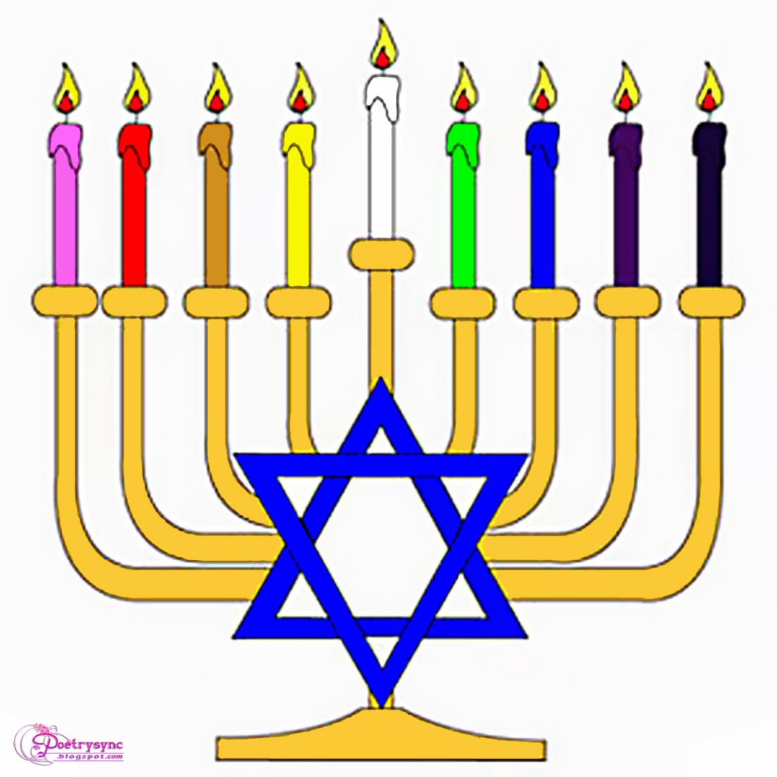 Hanukkah Candle Pictures Tanksgiving Png Image Clipart