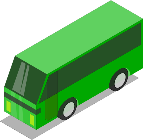 Green Bus Clipart